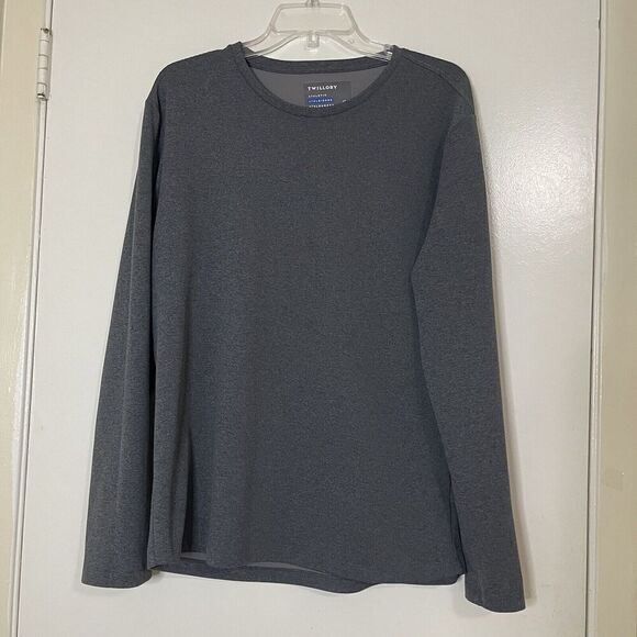 Twillory Crew Neck Sweatshirt Gray Athlounger Athleisure Pullover Large - Picture 1 of 5